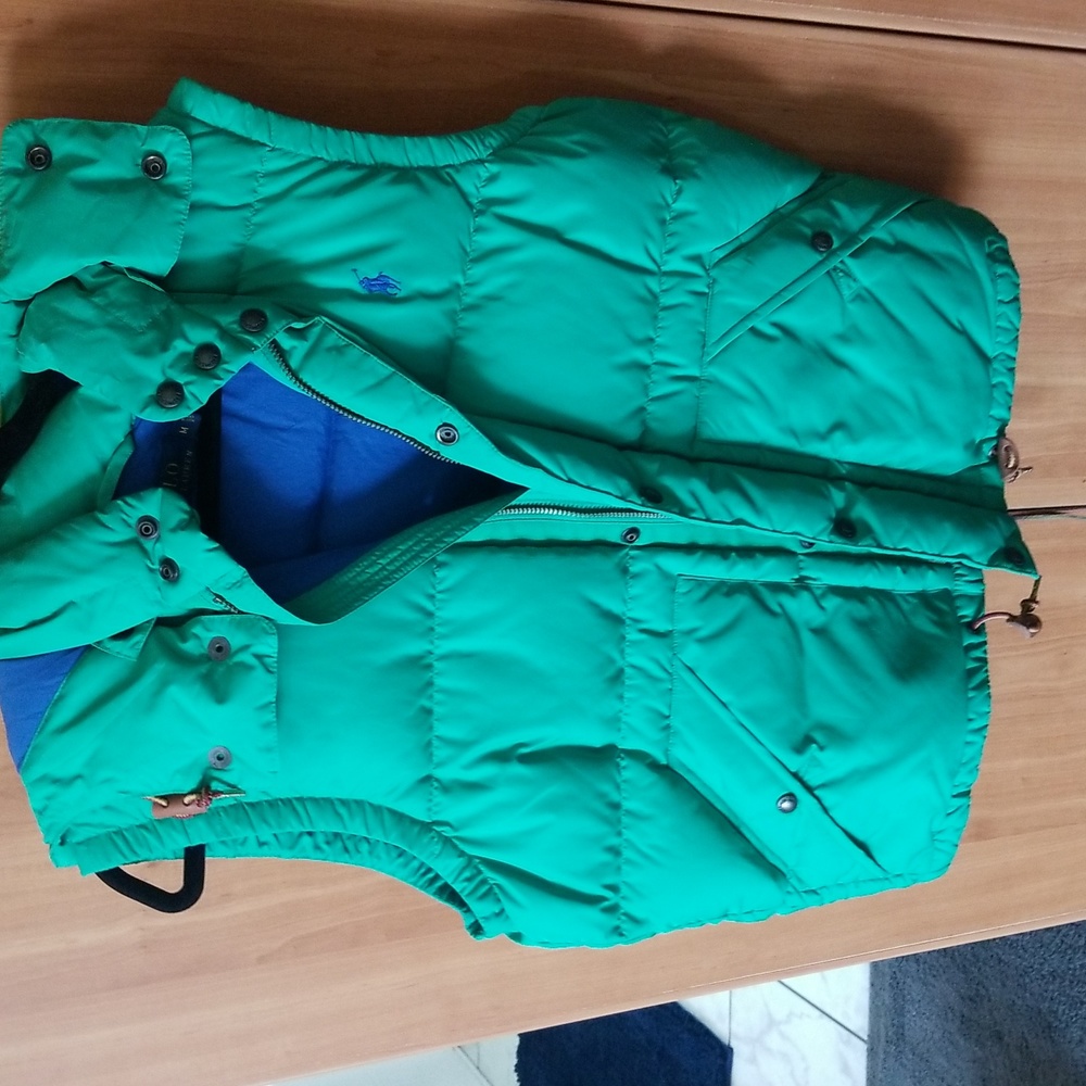 Mens Polo Jacket Vest